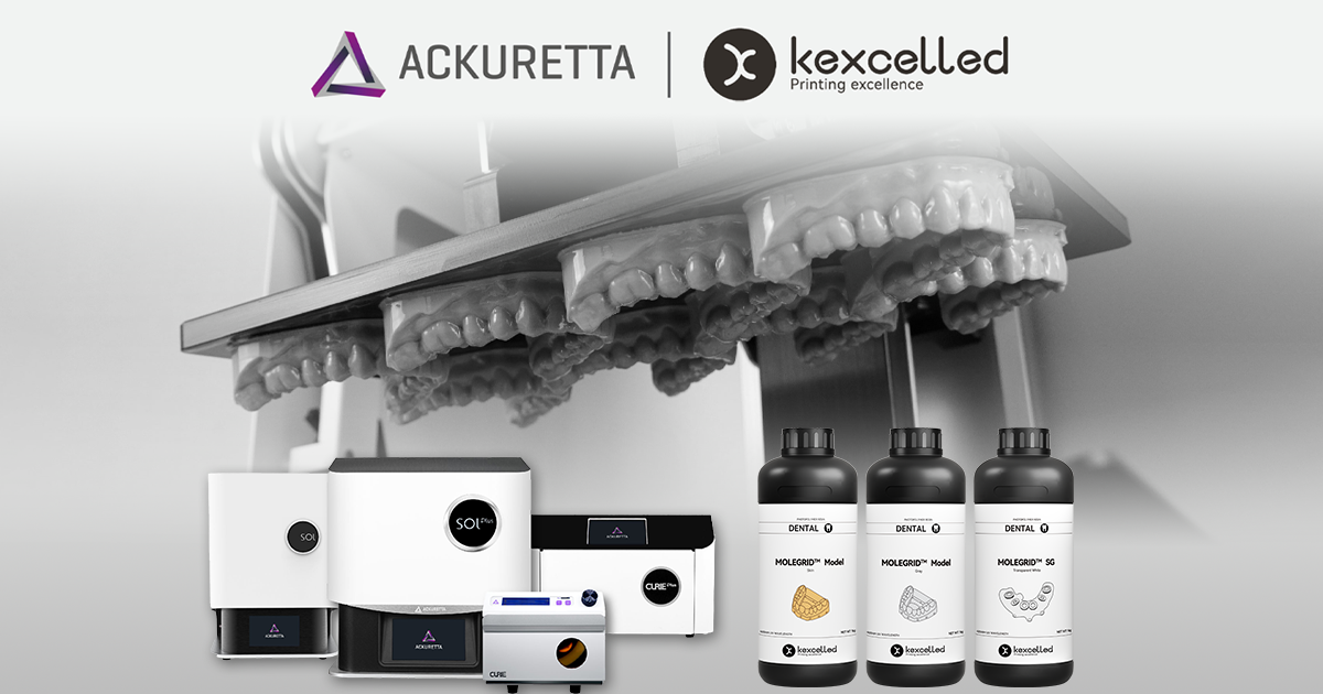 Kexcelled's MOLEGRID Resins Officially Validated for Ackuretta