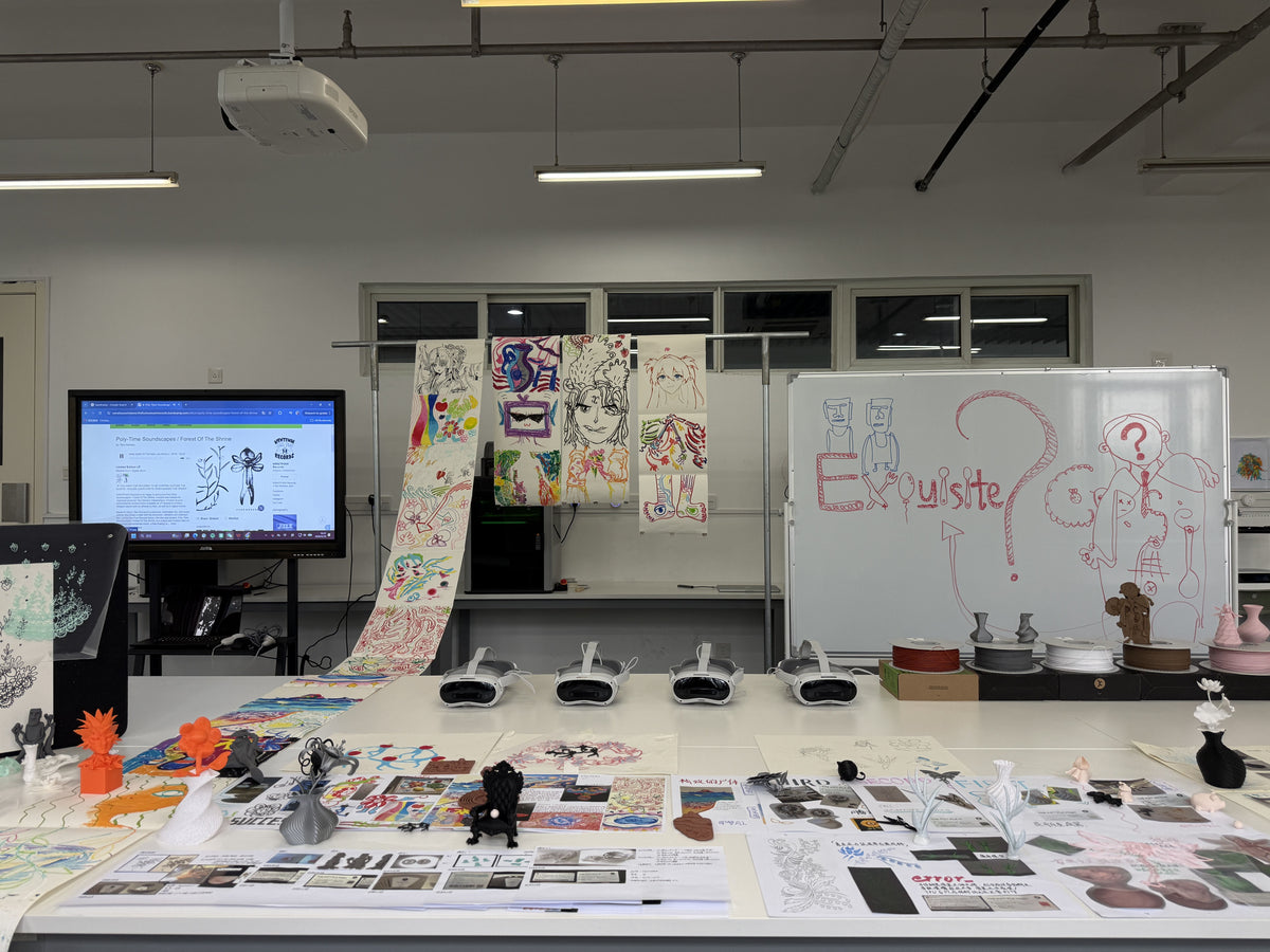 Bringing Ideas to Life: Kexcelled Supports BIFT’s “My Surrealist Garden” 3D Printing Workshop