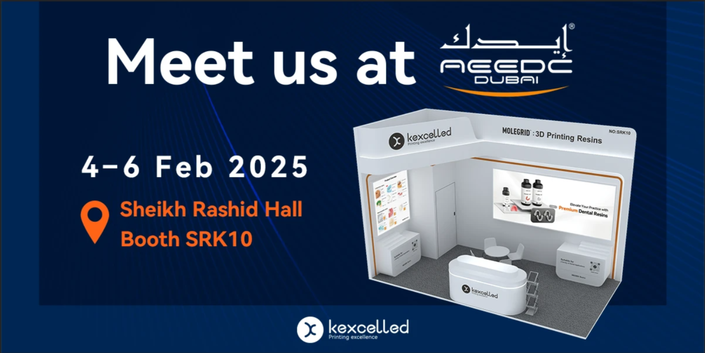 AEEDC Dubai | Kexcelled to Showcase Premium Dental Resins